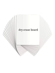 1 pieza Pizarron mini - Blanco - Ver 2