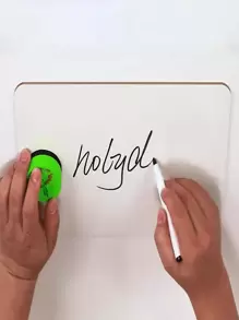 1 pieza Pizarron mini - Blanco - Ver 1