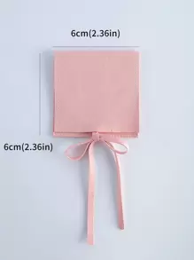 5 piezas/set Bolsa de almacenamiento de joya liso