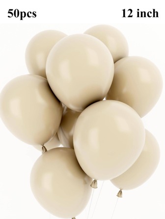 派对气球 50 个 12 英寸生日快乐派对气球毕业丛林野外派对装饰，圣诞节