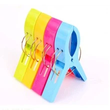 4入組塑膠衣夾 - 彩色 - 查看 6