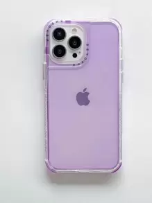 Funda para celular en tono morado de uso rudo - Morado - Ver 2