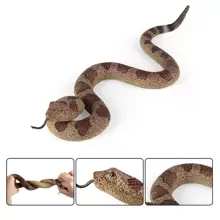 Động vật mô phỏng rắn rừng Rắn chuông hoang dã Trăn Rắn hổ mang Nhân vật hành động Mô hình TPR mềm Giáo dục Quà tặng cho trẻ em Đồ chơi thủ thuật Đồ chơi cho bé trai Trang trí phòng Quà tặng mùa đông Khối màu Khối màu, Đồ chơi cho bé trai, Phòng ngủ cho bé trai, Đồ chơi trẻ em - Màu be - Xem 2