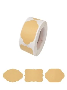 1 cuộn Giấy Kraft Trang Trí Băng Washi Đồng Bằng - Nhiều màu - Xem 7