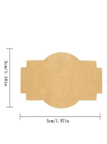 1 cuộn Giấy Kraft Trang Trí Băng Washi Đồng Bằng - Nhiều màu - Xem 5