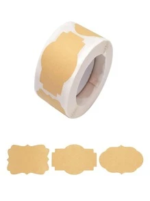 1 cuộn Giấy Kraft Trang Trí Băng Washi Đồng Bằng - Nhiều màu - Xem 6