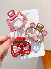 Kẹp Tóc Đáng Yêu Mới Cho Nữ, Kiểu Tóc Barrette Dễ Thương Cho Mùa Hè, Phụ Kiện Tóc Hợp Thời Trang - Nhiều màu - Xem 5
