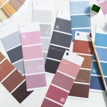 40 tờ nhãn dán nhiều màu hỗn hợp - Đen và trắng - Xem 4