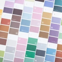 40 tờ nhãn dán nhiều màu hỗn hợp - Đen và trắng - Xem 7