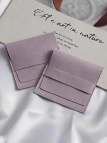 5pcs/set Plain Jewelry Storage Bag - Purple - View 1