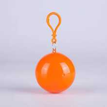 1pc Portable Disposable Raincoat - Orange - View 8