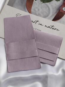 5pcs/set Plain Jewelry Storage Bag - Purple - View 2