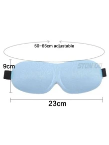 眼罩睡眠面罩超轻 3D 遮光休息放松舒适柔软夜间眼罩女士男士眼罩旅行小睡 Stonego 眼罩适用于卧室、旅行、办公室、学校 - 黑色 - 查看 6
