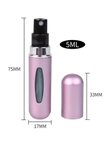 5ML Mini vacuum Refillable Perfume Atomizer Bottle Travel Scent Pump Spray Capsule Case - Baby Pink - View 5