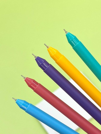 5入組混色中性筆