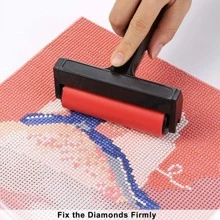 5D Diamond Painting Tools And Diamond Painting Accessories Kits With Diamond Painting Roller For Diamond Painting Art And Diamond Embroidery Box - Black and White - View 4