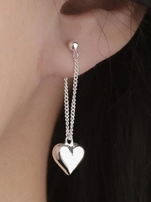 Heart Drop Earrings