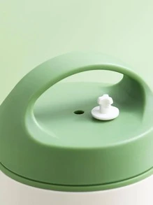 Hộp cơm cách nhiệt bằng thép không gỉ hình chữ cái 1 cái - màu xanh lá - Xem 4