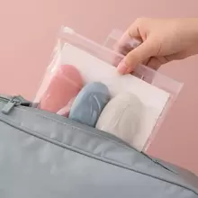 3 件硅胶防漏旅行瓶套装可随身携带可再填充可挤压容器，用于装洗发水、乳液、洗漱用品旅行必需品海滩旅行收纳袋暑假返校旅行必需品、海滩旅行收纳袋、暑假返校学校用品假日露营假日必需品配件迷你女士香水男士香水 - 彩色 - 查看 3