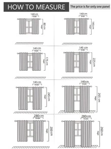 Rèm sheer một tấm thêu hoa, rèm polyester lọc ánh sáng riêng tư cho phòng khách và phòng ngủ - trắng - Xem 6