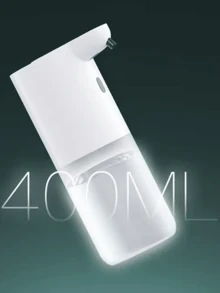 1pc Household Automatic Foam Soap Dispenser USB Touchless Wall Mounted Foam Machine Bathroom Accessory - White - View 5