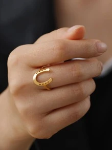 Vòng bít trang trí hình móng ngựa - Vàng - Xem 3