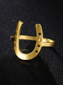 Vòng bít trang trí hình móng ngựa - Vàng - Xem 2