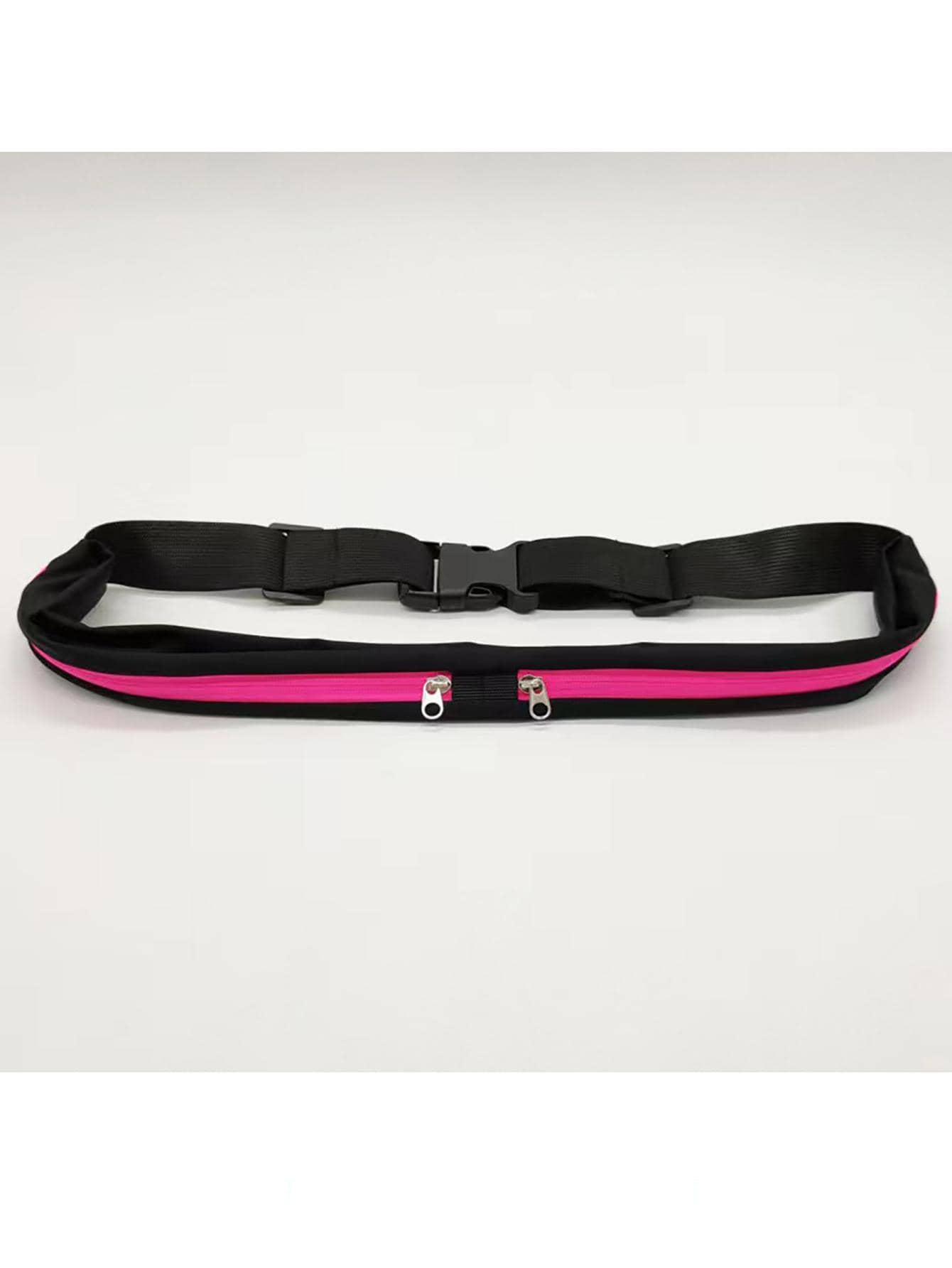 1pc Two Tone Polyester Waterproof Running Bag - Multicolor - View 1