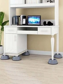 Set de 4 almohadillas de plástico para los pies de la lavadora, almohadillas antirruido modernas para el hogar - Gris - Ver 5