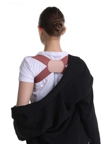 1 pieza burdeos poliéster ciclista deportivo con tira - Burdeos - Ver 2