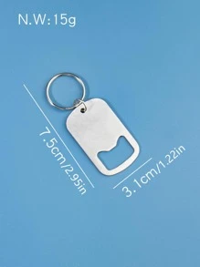 1入組不銹鋼開瓶器 - 銀色 - 查看 4