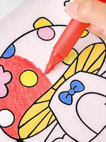 4入組卡通圖案素描紙