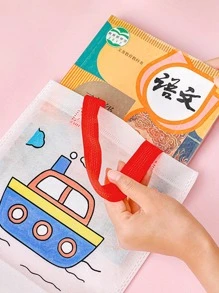 4入組卡通圖案素描紙