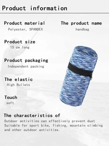 1 pieza Bolsa de brazo portátil de color combinado poliéster transpirable correr - Multicolor - Ver 3