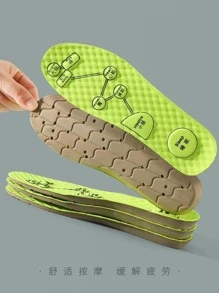 1雙鞋墊綠色舒服配件適用於鞋 - 綠色 - 查看 3