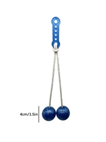 1 pieza Pelota sonajero que rebota con sonido e impacto al agitar o golpear - Multicolor - Ver 7