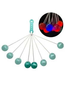 1 pieza Pelota sonajero que rebota con sonido e impacto al agitar o golpear - Multicolor - Ver 4