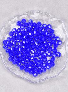 100 Cái/bộ Thời Trang 6Mm Thiết Kế Hình Học Tự Làm Đính Hạt Dành Cho Nữ Tự Làm Trang Sức - Màu xanh lam - Xem 2