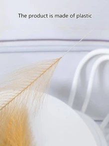 8/10 Piezas/set Cañas Artificiales Y Hierba De Pampa Para La Decoración De La Cocina, La Decoración De La Boda Y La Decoración De Navidad Diy, Simulación Realista Para Uso En Interiores Y Exteriores, Relleno De Jarrón De La Sala De Estar