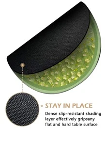 1入組油畫圖案鼠標墊