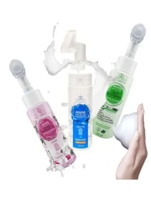 Facial Cleaning Tools - màu xanh lá - Xem 1