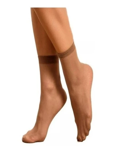 Kit 10 Pares Meia Fina Tornozelo Amorarma Tamanho 35-40 Soquete Feminina