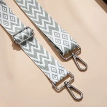 Adjustable Crossbody Wide Strap For Ladies' Handbag Single Purchase Replacement Strap Pattern Position Random - Mint Green - View 2