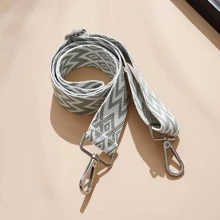 Adjustable Crossbody Wide Strap For Ladies' Handbag Single Purchase Replacement Strap Pattern Position Random - Mint Green - View 3