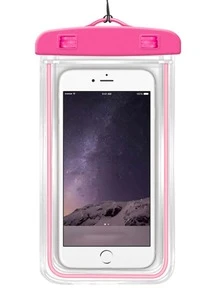 1pc Transparent Touch Screen Mobile Phone Waterproof Bag Swimming Drift Diving Equipment Sealing