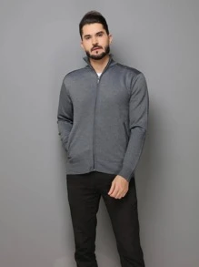 Men Sweaters - Gris Claro - Ver 8