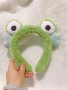 Trang trí mắt ếch hoạt hình mờ cho phụ nữ Băng đô dễ thương để trang trí tóc - màu xanh lá - Xem 4