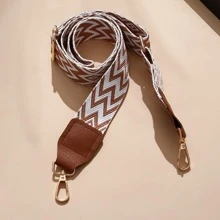 Random Geometric Pattern Bag Strap Adjustable Bag Accessories DIY Accessories Adjustable Shoulder Strap Gift Decor Gift Accessories Present