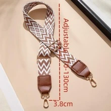 Random Geometric Pattern Bag Strap Adjustable Bag Accessories DIY Accessories Adjustable Shoulder Strap Gift Decor Gift Accessories Present