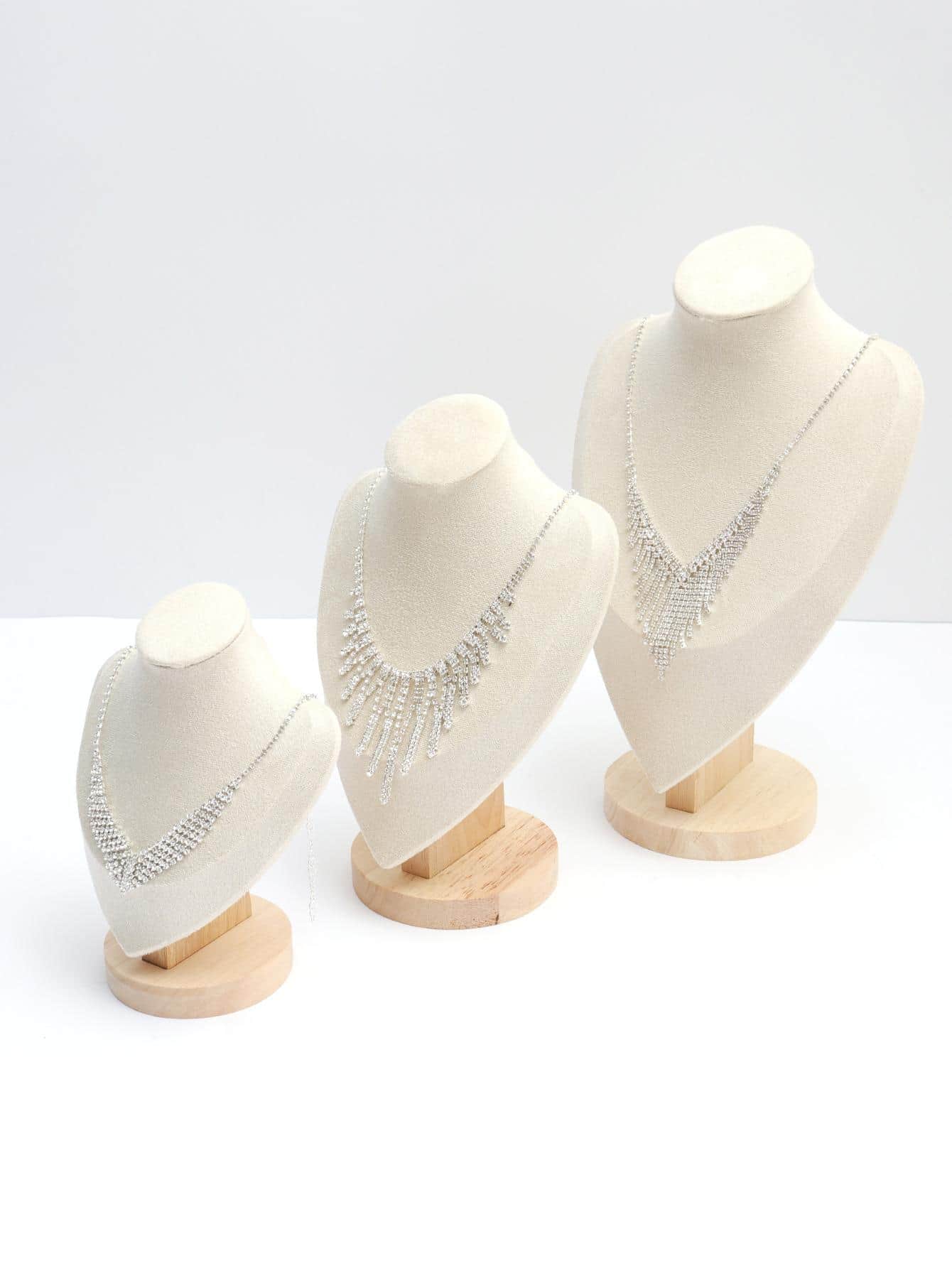 1pc Figure Design Jewelry Display Rack - Beige - View 1